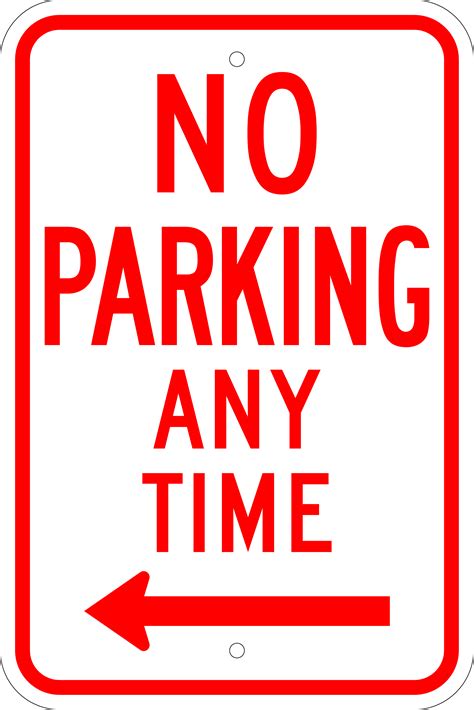 No Parking Signs Printable